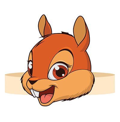 Маска-ободок «Белка» 5КР- 018