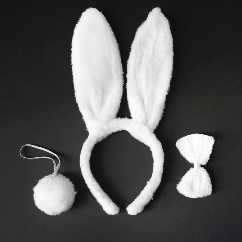 Карнавальный набор «Зайчик» (ободок, бабочка, хвост)