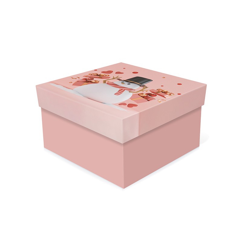 Подарочная коробка «ВРЕМЯ ЧУДЕС» 210x210x110 квадрат