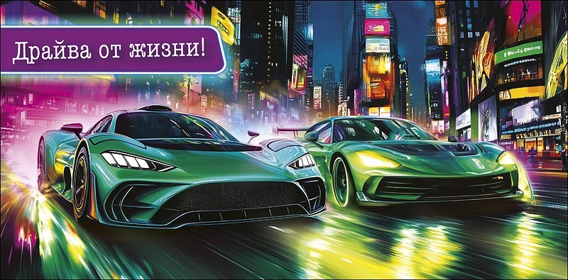 Конверт для денег «Драйва по жизни» 0320.559