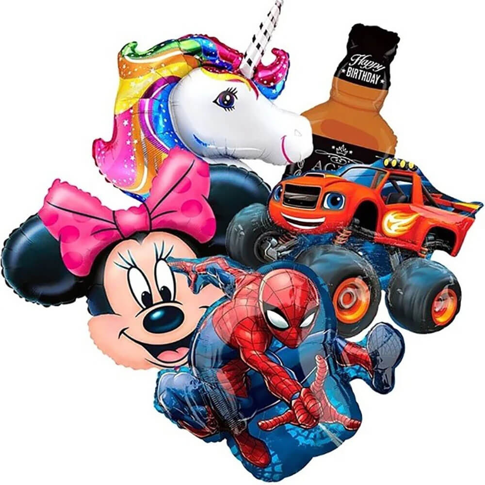 Фольгированная фигура до 30″ (80 см) (заполнение гелием)