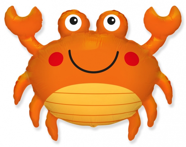 Фигура с гелием «Морской краб» 36″/91см