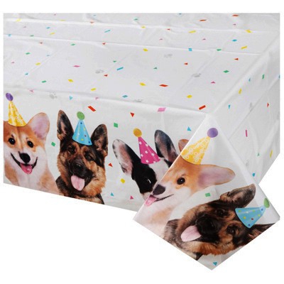 Скатерть п/э «Собачки фотографичные» 130х180см