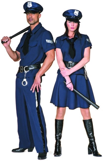 Вечеринка в полицейском стиле.