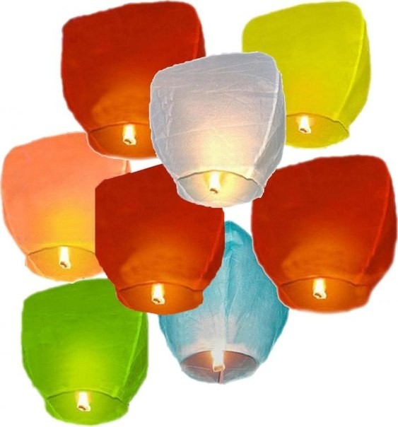 Небесные фонарики!