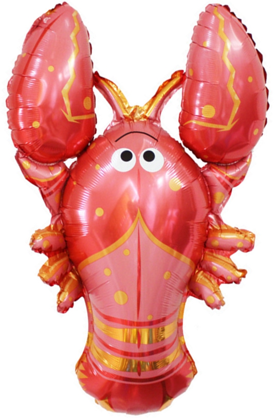 Фигура с гелием «Лобстер» 39″/99 см