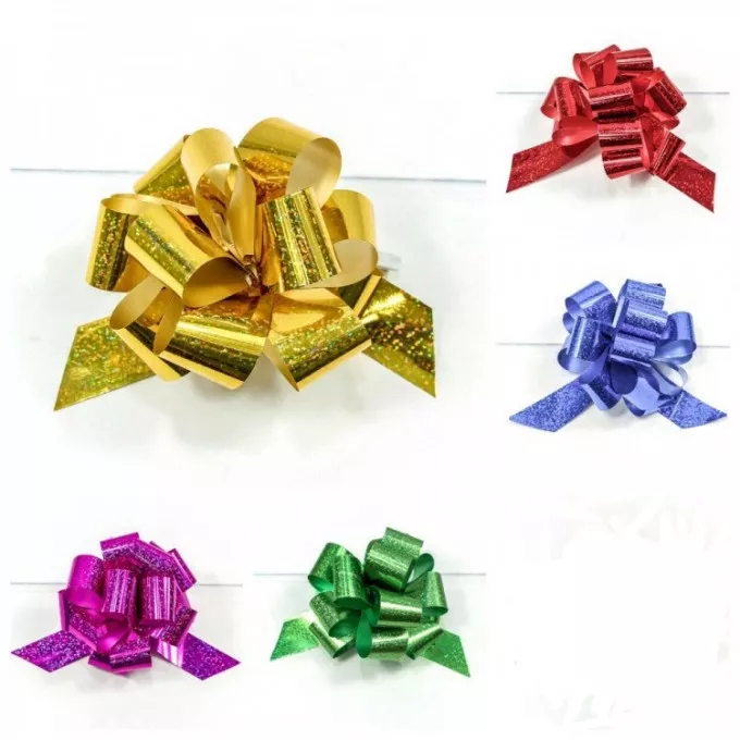 Бант-шар средний голография 3,2см БА-Ш32гол